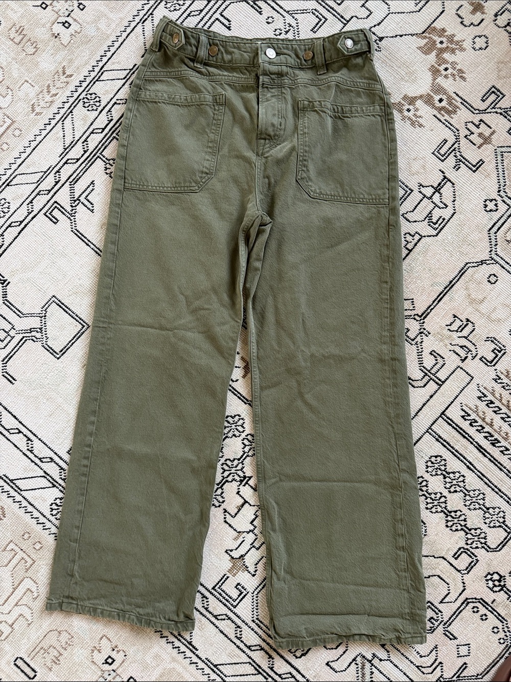 We The Free Women’s Palmer Olive Green Pants Size 29